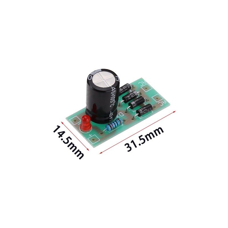 OTOTEC 4pcs AC 6-16V to DC 12V Converter Power Supply