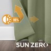 Sun Zero Soho 2-pack Blackout Energy Efficient Grommet Curtain Panel