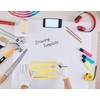 Traceease Drafting NATO Drawing Template Drawing Stencil,Designing Template Measuring Ruler