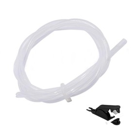 PTFE Hose 3 m with Cutter, 2.5 mm x 4 mm PTFE Teflon Hose Tube for 3D Printer Extruder for Bambulab P1P/ P1S/X1/ X1C/ X1E/ A1/A1mini 3D Printer, for 1.75 mm 3D Printer Filament