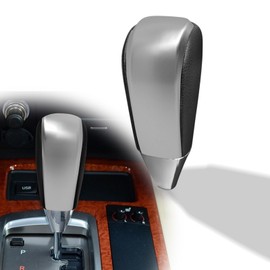nuoozy Gear Shift Knob Compatible with Toyota Land Cruiser 4Runner Sequoia Tundra Lexus LX470 LS400/430 RX330/350/400h Shifter Knob Handle Black Silver