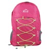 Packable Handy Lightweight Foldable Outdoor Travel Daypack Backpack (Hot Pink)