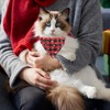 Christmas Cat Collar with Bell, Adjustable Cat Collar with Bandana