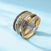AIODE Tree of Life Boho Multilayer Leather Wrap Bracelet for