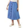 GORLYA Girls A-Line Elastic High Waist Pleated Swing Maxi Skirt