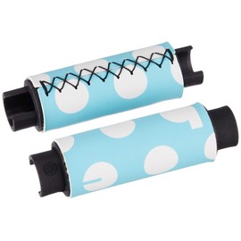 Bridgestone HG-BIKK P5240 F170402B-W Handle Grip (2 Pieces, Kids) B-W (Dot (Blue)