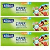 Bacofoil 3 x Zipper Small All Purpose Bags Food Freezing Storage Bags (45 Bags)