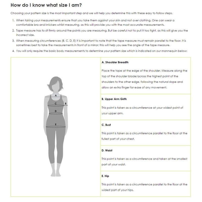 Style Bow Sewing Pattern - Bronte Woven Dress (Sizes 04-16)