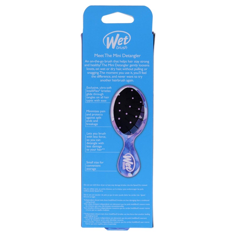 Wet Brush Mini Detangler Stellar Skies Brush - Violet Skies