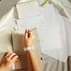 Index Divider Card Sheet a5 6 Holes Transparent Plastic Index