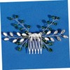 BIUDECO Rhinestone Hair Comb Women Headpiece Bridal Hair Accessory Wedding