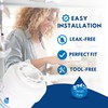 2-Pack Replacement for General Electric HSM25GFRASA Refrigerator Water Filter -