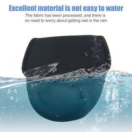 2xPortable Fishing Reel Bag Waterproof Neoprene Case Cover for Spinning Reel Pouch