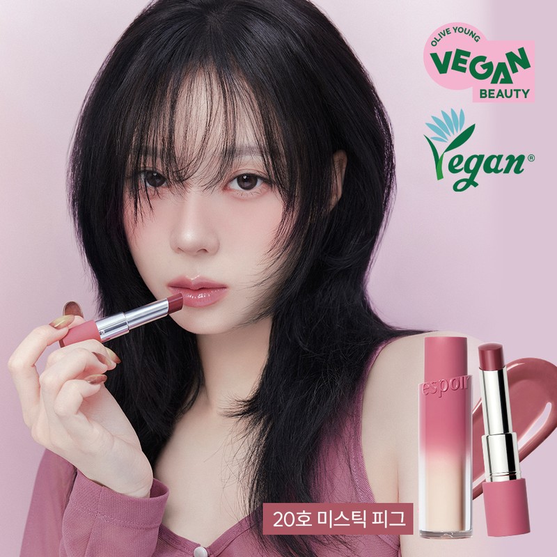 espoir Nowear Lipstick Balming Glow (15 Colors) - 20 Mistic