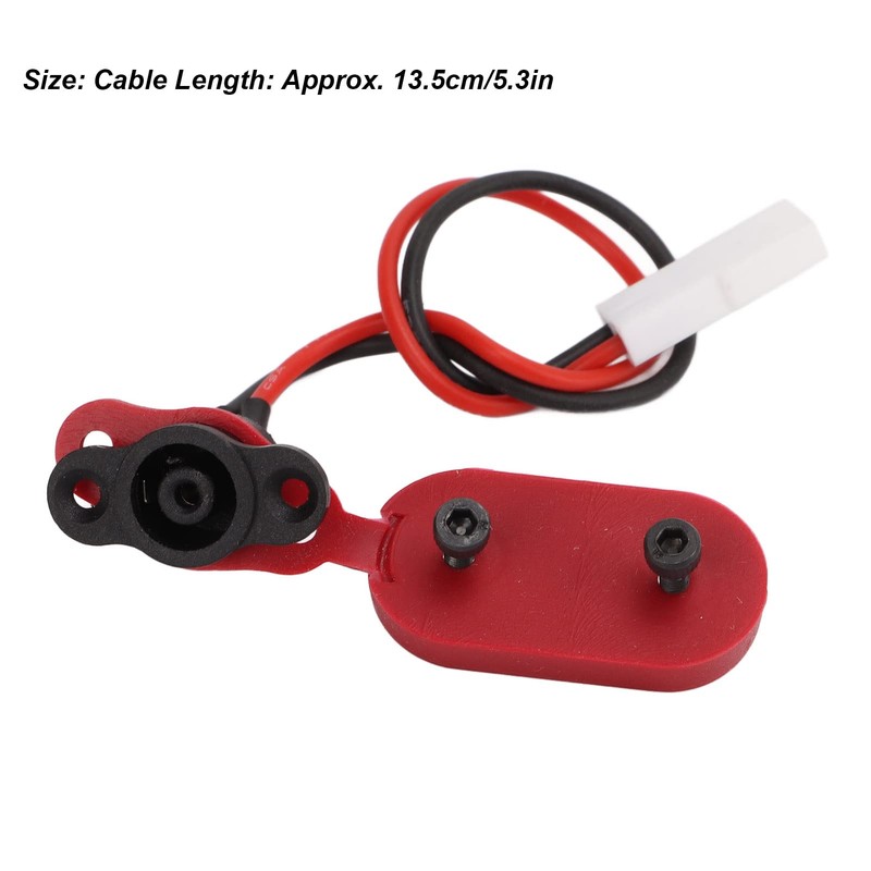 Entatial Cable de Puerto de Carga de Scooter eléctrico, Conveniente