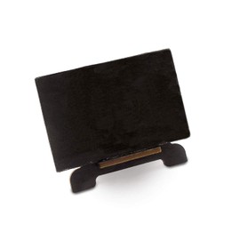 Summer-Ray 50pcs Blank Black Wooden Chalkboard Wedding Party Place Cards Escort Cards with Easel