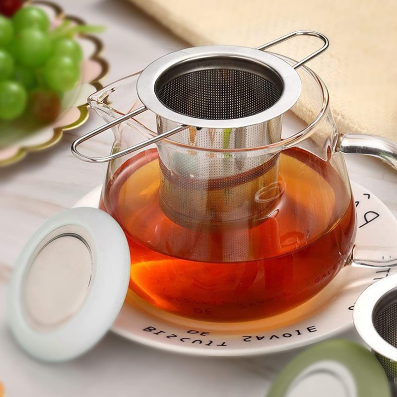 Pack of 2 tea strainers, tea infuser 304 stainless steel