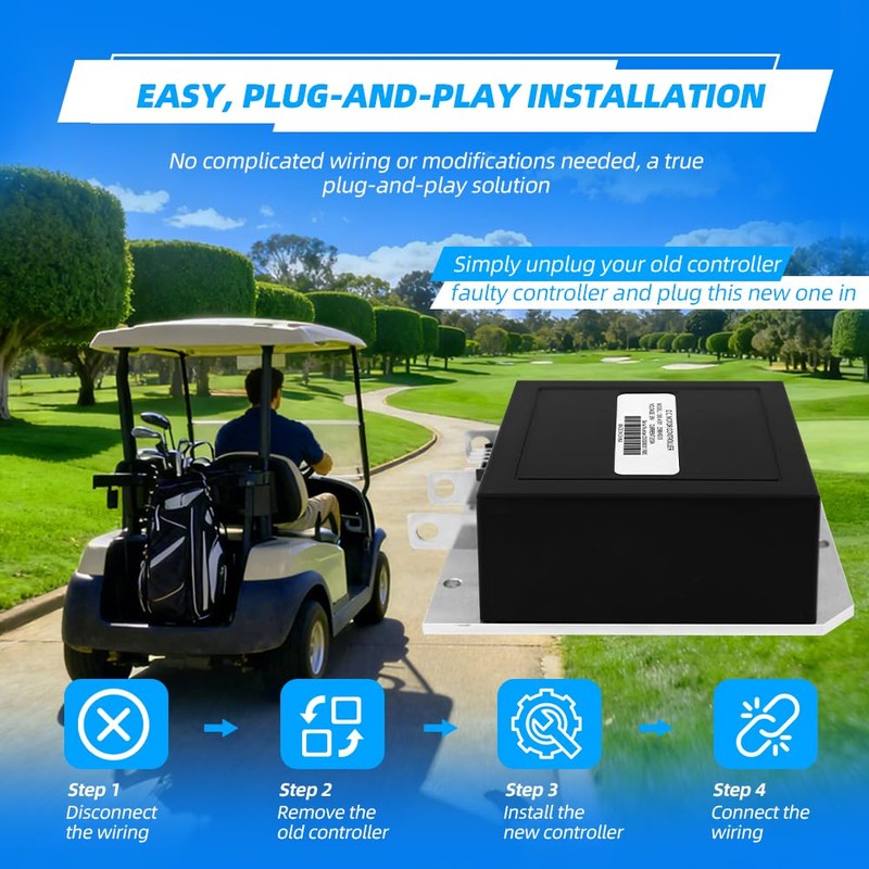 1206-4301 36V 350A Golf Cart Controller 5 Pin Compatible, 25864G09