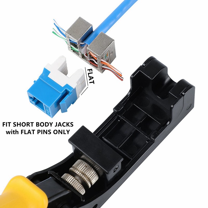 Yankok 180 Degree Keystone Jack Punch Down Tool (Fit Short