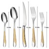 40-Piece Silverware Set Stainless Steel Flatware Set Service for 8