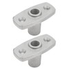 2Pcs Top Mount Rowlock Socket 1/2 Inch Rugged Reliable Oar