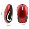 KeauFair Mini Wireless Mouse Portable Optical Mouse Silent 2.4G Ergonomic