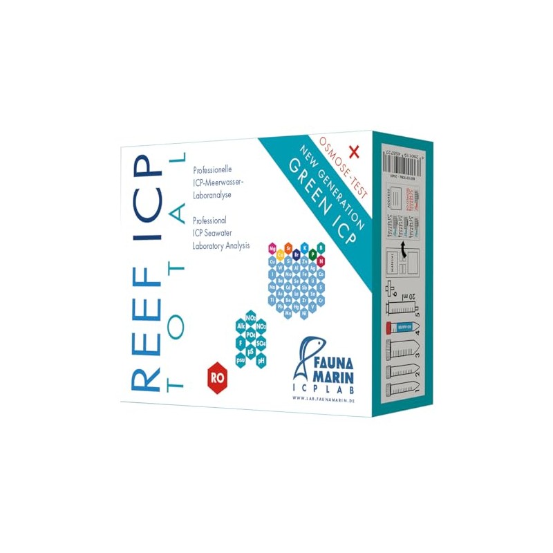 Fauna Marin SRL ICP-TOTAL over 90 values, water analysis of