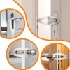 3 Sets Cat Door Holder Latch Simple Installation Plastic Cat
