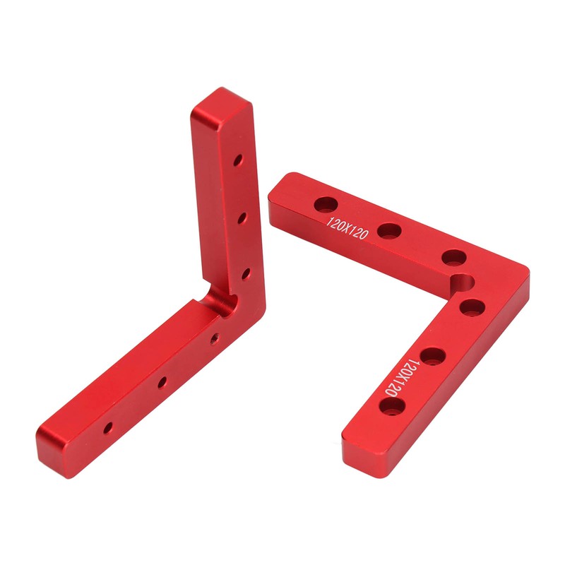 2Pcs 90 Degree Positioning Squares Aluminum Alloy Right Angle Clamps