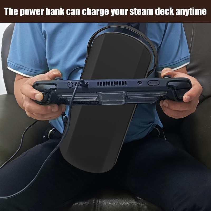 Jqmeg Carrying Case for Steam Deck and Steam Deck OLED