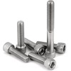 Socket Cap Screws with Cylindrical Head (50, Silver, M6x10)