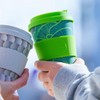 Ecoffee Cup 812 028 Reusable Eco Friendly Cup Saucer 350ml