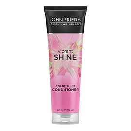 John Frieda Vibrant Shine Acondicionador hidratante |Añade brillo al cabello |8.45 Onzas (250 ml) |Con Aceite de Rosa Mosqueta