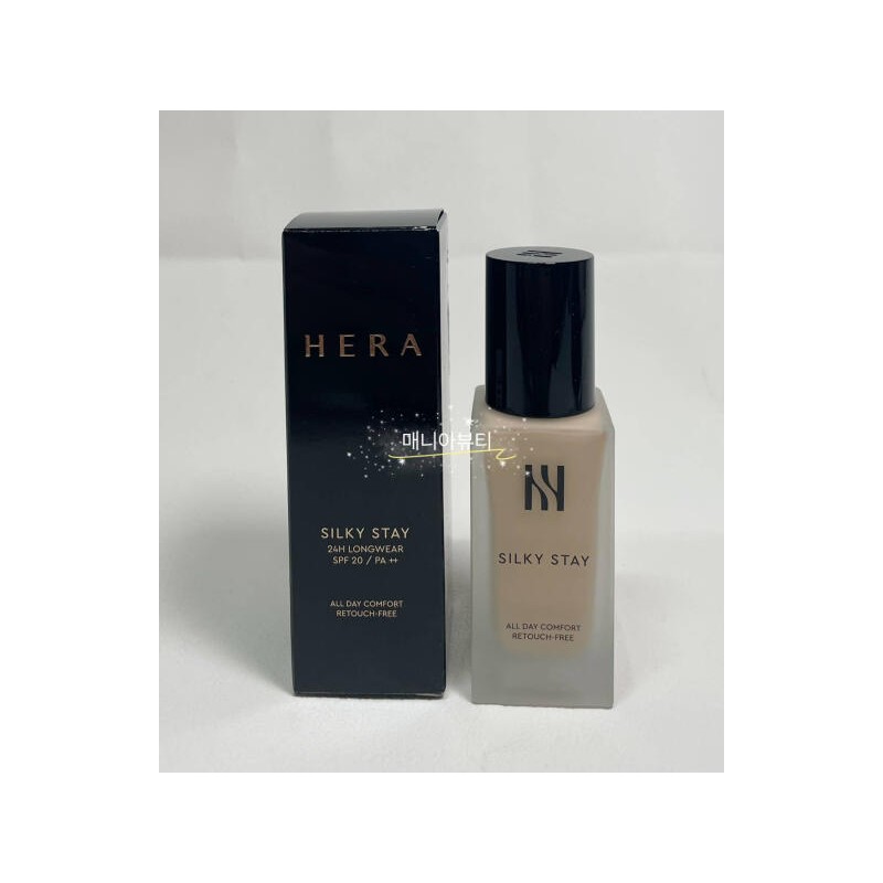 ヘラ 헤라 실키 스테이 24아워 롱웨어 파운데이션 30g [23N1베이지] Hera