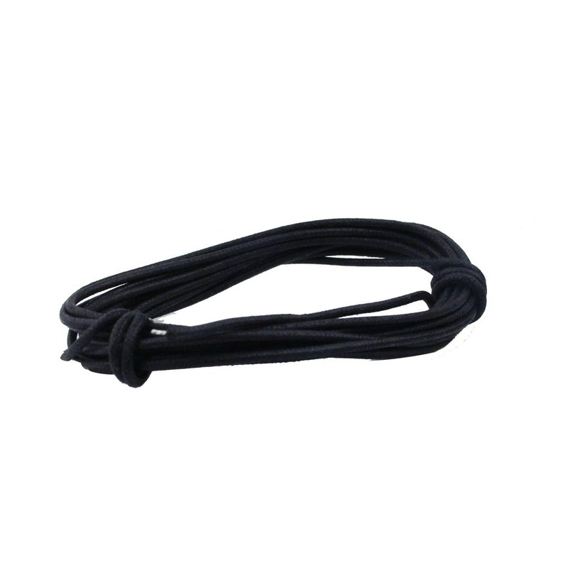 Guyker Cloth-Covered Braided Guitar Wire - 15 Feet (5-white/5-black/5-yellow) Electrics