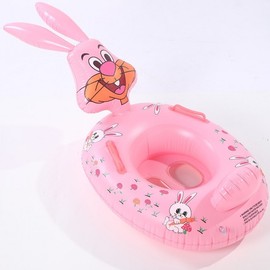 Kids' Cute Animal Inflatable Water Tube (Rabbit/Elephant) Free Size / Rabbit Float 20ea
