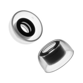 AZLA SednaEarfit Crystal for Bose Earbuds 3 Pair - Bose Earbuds Replacement Tips - Compatible with Bose Quietcomfort Ultra Earbuds, Bose QC Earbuds II (L Size Set)