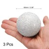 Sourcing Map Decorative Glass Balls - 3 Pcs, 2.36 Inch