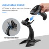 Eyoyo 1D 2D USB Wired Barcode Scanner with Stand, Handheld