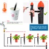 VooGenzek 10 PCS Adjustable Atomizing Drip Irrigation Kit, 360 Degree