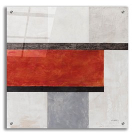 Epic Art 'Balance Beam 1 No Lines' by Mike Schick Acrylic Glass Wall Art, 24" x 24"