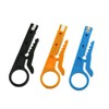 E-outstanding Mini pelacables 3 piezas herramienta de crimpado portátil UTP