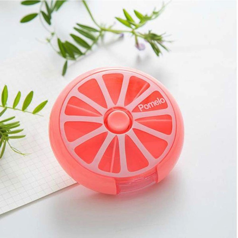 4PCS Weekly Pill Organizer 4PCS 7 Day 3 Times a