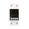 Dual Display Adjustable Voltage Protector Intelligent Over-voltage Under-voltage Over-current Protect
