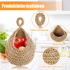 SHAIDOJIO Pack of 3 Fruit Hammock, Fruit Basket Hanging, Hand-Woven