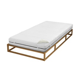 biberna Sleep & Protect ”Molton mattress pad, mattress protector made of 100% cotton, protective cover, incontinence pad, topper bed pad, sleeping pad, waterproof mattress protection cover