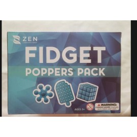 Unbranded Fidget Popper Sensory Toys Pack Zen Labratory 52 PCs Mix Fidget Fun To Play