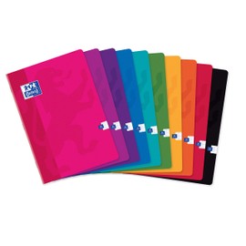 Cambridge Notebook Pique, 21x29, 96 pages, large tiles sewn Oxford, assorted colors