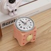 PATIKIL 2-1/2 Inch (65mm) Quartz Clock Insert, 2Pcs Miniature Round