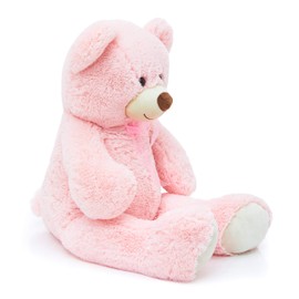 Toys Studio 36 inch Big Teddy Bear Cute Giant Stuffed Animals Soft Plush Bear for Girlfriend Kids, Pink